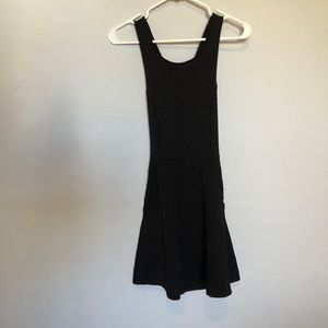 Urban Outfitters black mini dress, pockets, small